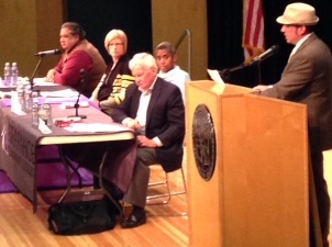 Francisco Miraval (l), Joanna Bean, Donna Bryson, Ed Otte and Jamey Trotter