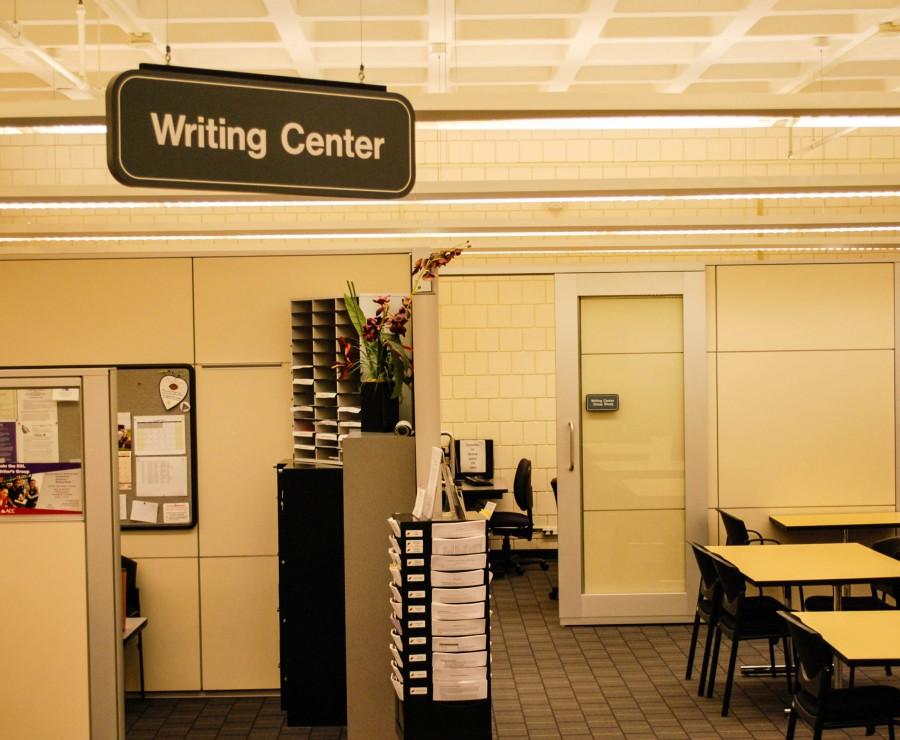 The newly remodeled Writing Center still is in the Library