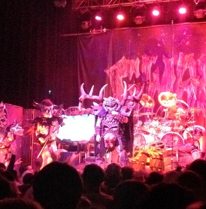 Gwar, an intergalactic heavy metal band, at Denver's Summit Music Hall.