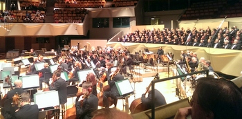 The Colorado Symphony at the Denver Center for Performing Arts.