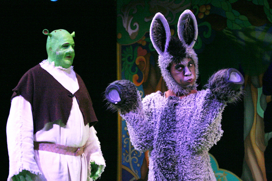 Review: Shrek brings fun, good voices -- and lots of children of all ages