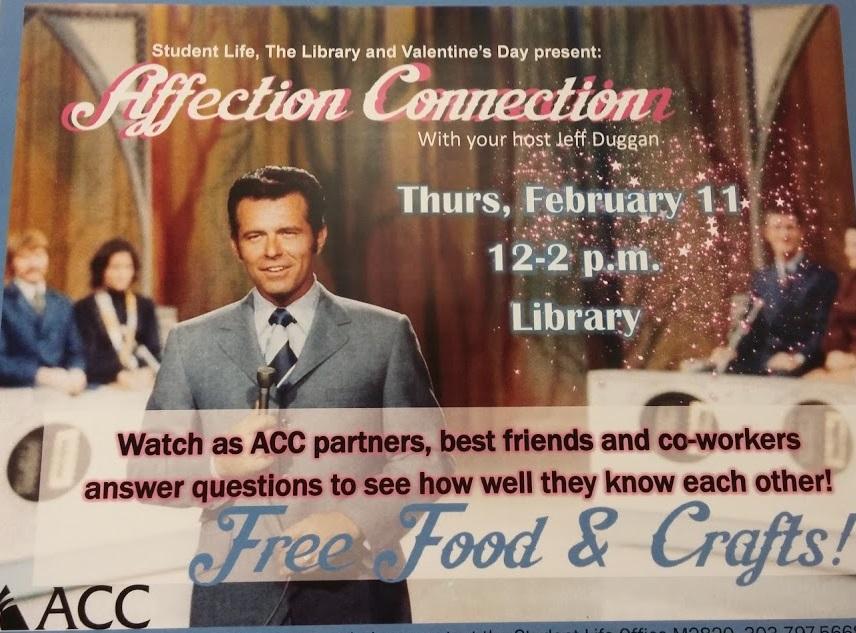 Love is in the air the ACC Library and Learning Commons
