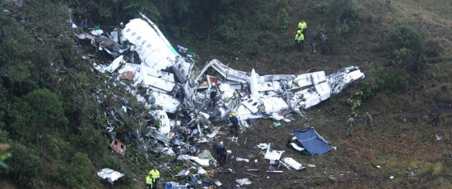 Brazilian Soccer team Killed in Plane Crash before Championship