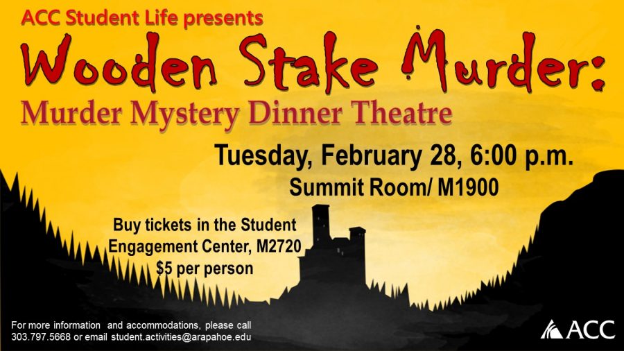 The Popular Murder Mystery Dinner Theater Returns to ACC