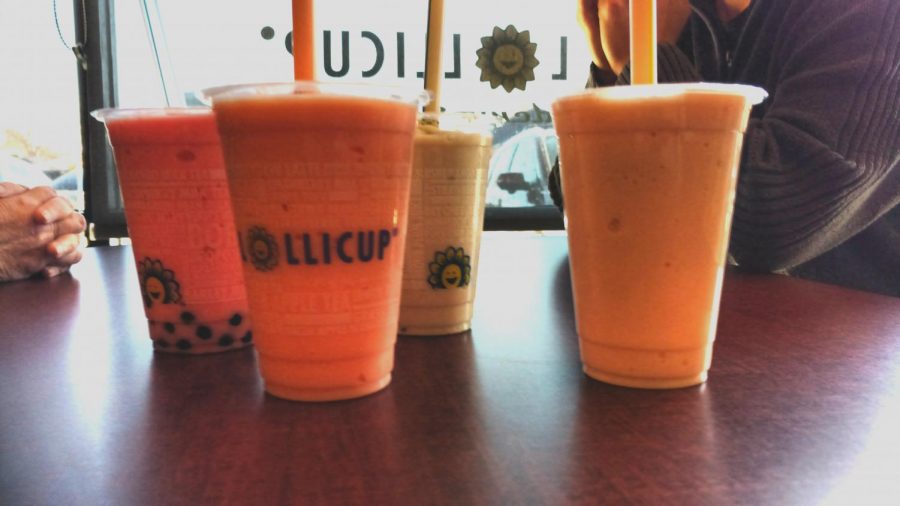 A variety of bubble teas from Lollicup in Denver on March 5, 2018.
