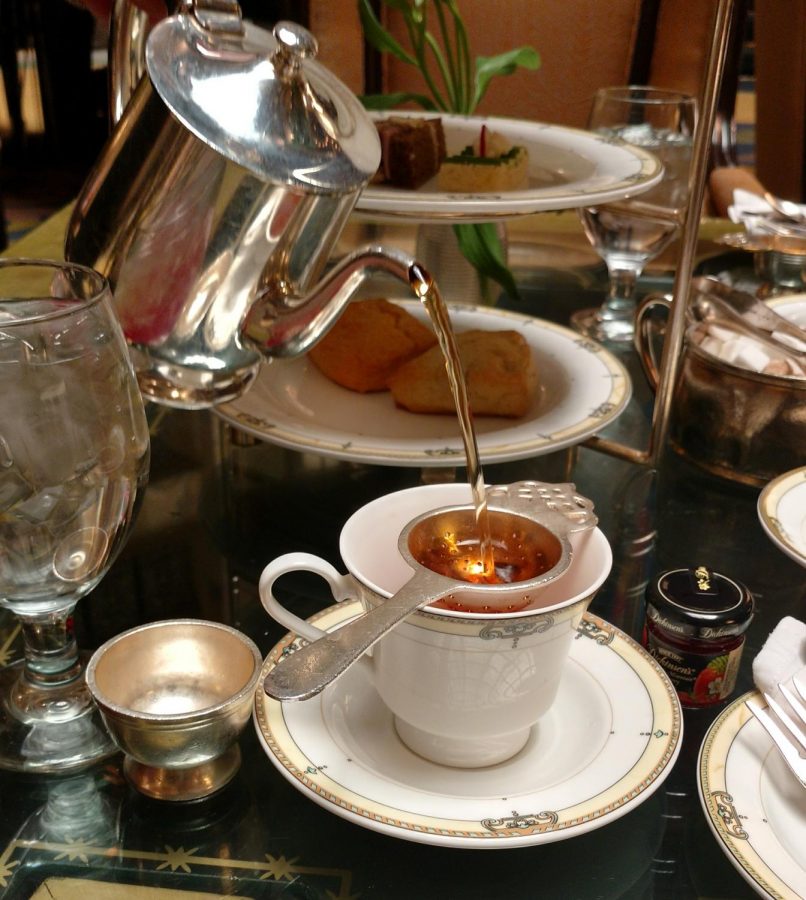 Afternoon tea at The Brown Palace Hotel and Spa on April 9, 2018, in Denver, Colo.