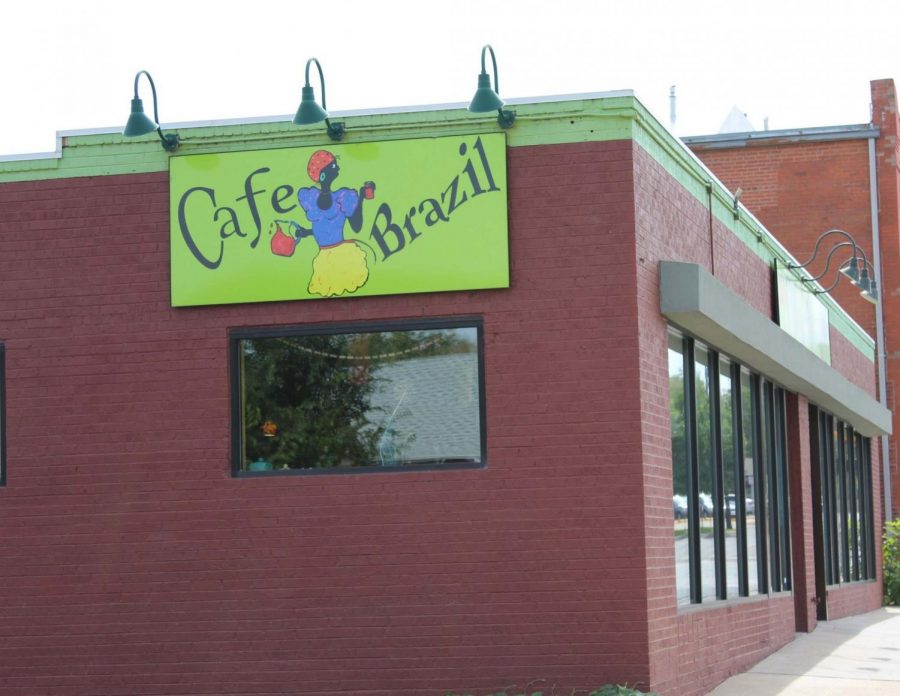 Cafe Brazil's building and entrance. Sept. 19, 2018 (AP Photo/ via Jason Truitt)