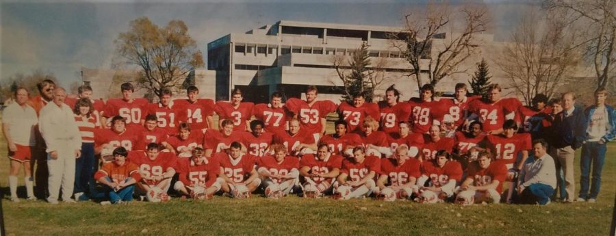 The ACC Knights 1988 football team. The team lasted between 1988-1991. (via ACC Archives)