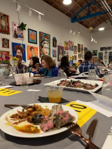 A spread of community grown delicacies at ReVisions Buen Provecho dinner in WestWood, Colo. on Saturday, Sept. 21, 2019.