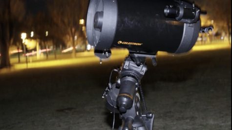 Telescope at the Astronomy Party at Arapahoe Community College in Littleton, Colo., on Oct. 25, 2019.
