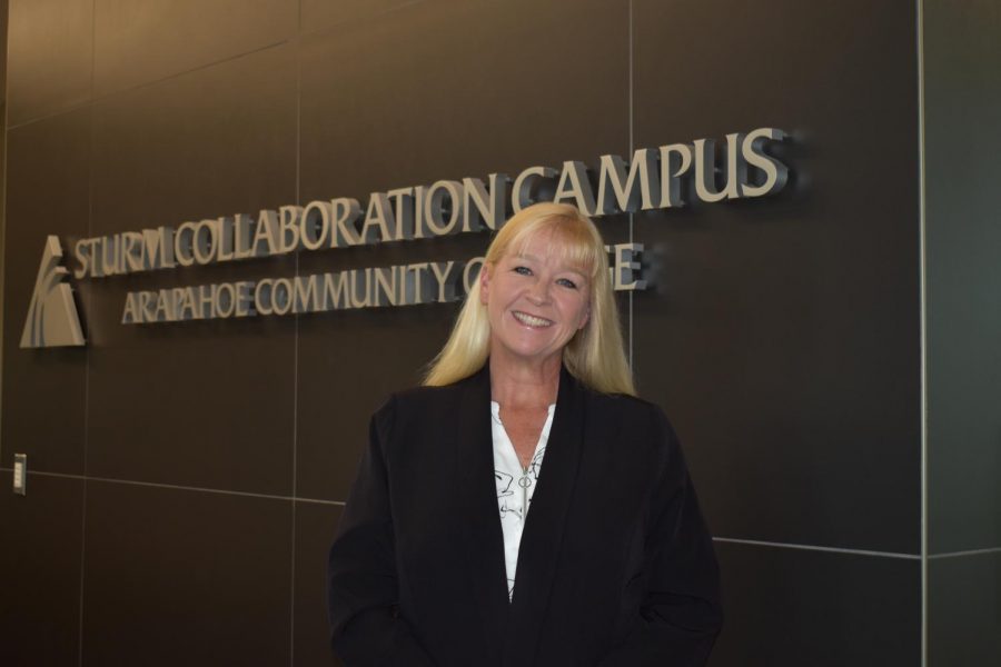 Kristi Strother at the Sturm Collaboration Campus on May 4, 2021.