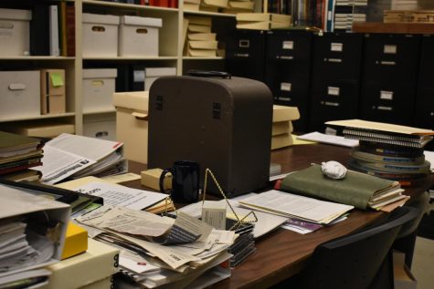 Inside ACCs Archive, which is home to the COVID Archive. 