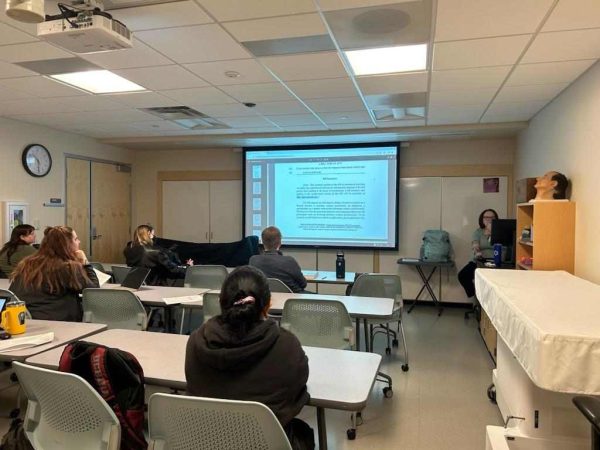 Arapahoe Community College Mortuary Sciences students attend one of the many classes associated with the program on March 5, 2024