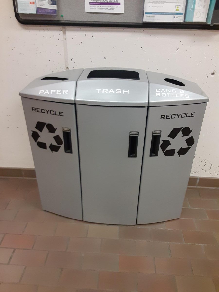 Recycle Bin at ACC Main Campus Building 