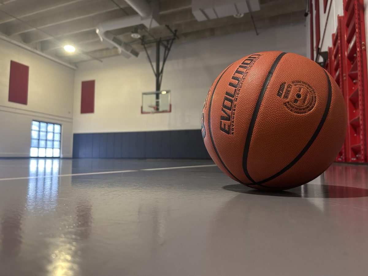 Basketball at a gym