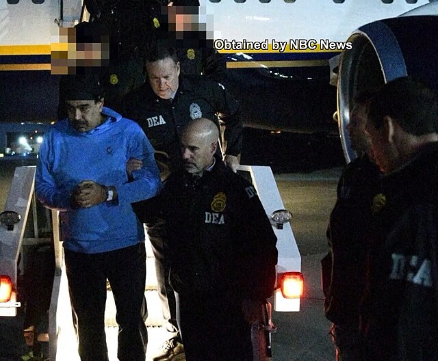 The arrest of Venezuelan President Nicolás Maduro
Public Domain