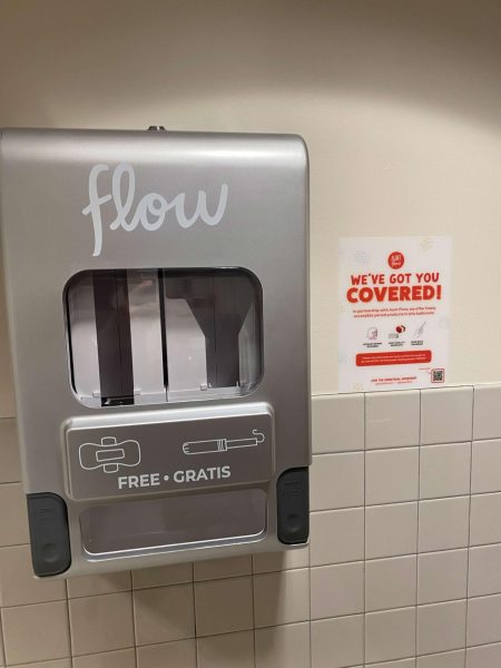 New Menstrual product dispensers 2/17/26 ACC Littleton Campus